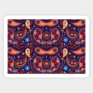 Paisley Indian Mandala Sticker